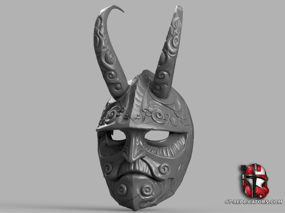 Masque of Clavicus Vile Mask Elder Scrolls Skyrim 1:1 Cosplay Replica