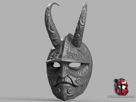 Masque of Clavicus Vile Mask Elder Scrolls Skyrim 1:1 Cosplay Replica