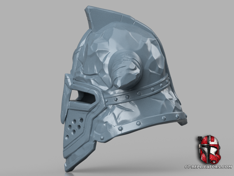 Stalhrim Fur Helmet Elder Scrolls Skyrim 1:1 Cosplay Replica
