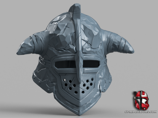 Stalhrim Fur Helmet Elder Scrolls Skyrim 1:1 Cosplay Replica