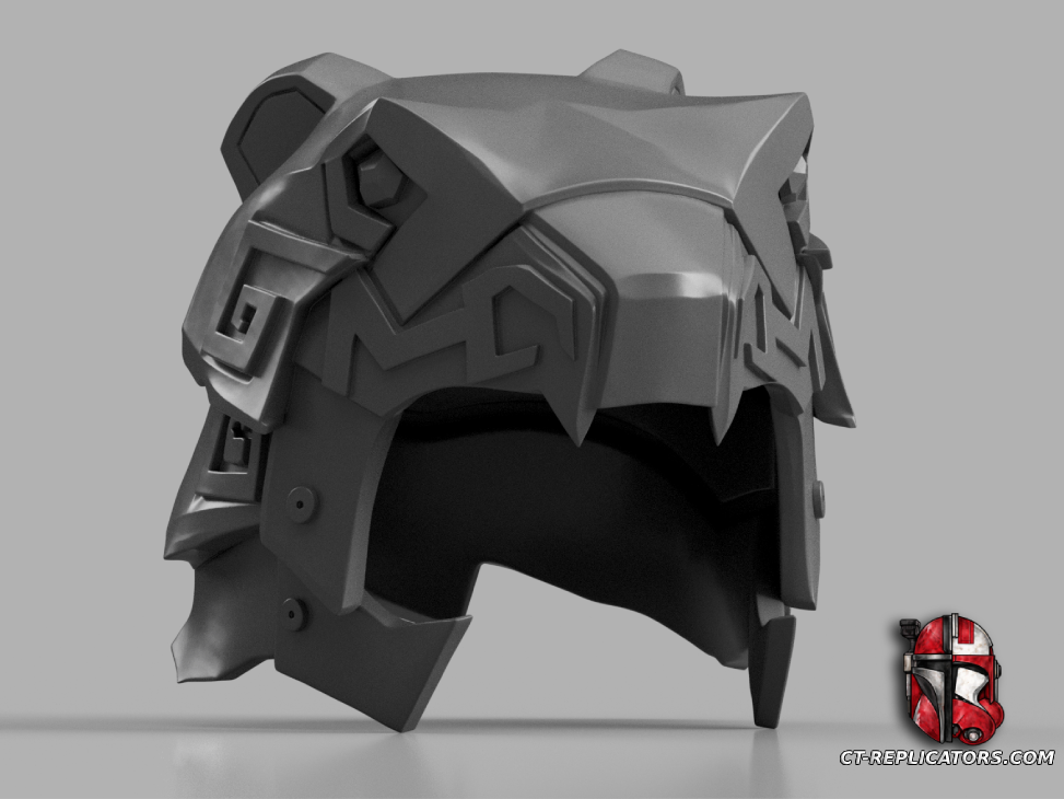 Nordic Carved Helmet Elder Scrolls Skyrim 1:1 Cosplay Replica