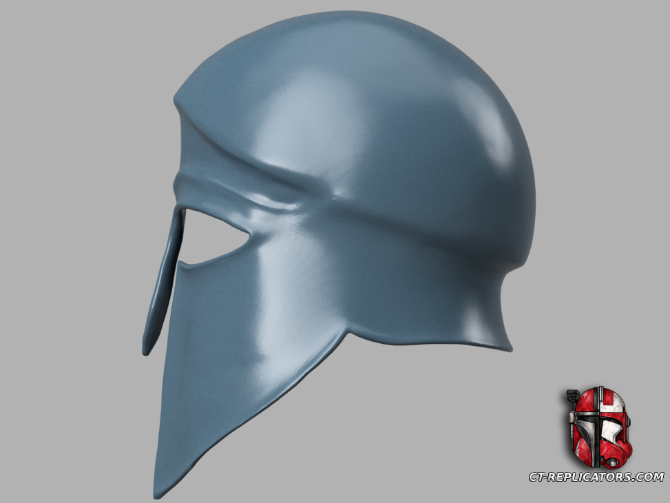 STL 3D Print Files Corinthian Helmet 1:1 Cosplay Replica