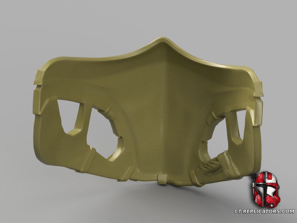 STL 3D Print Files Mortal Kombat 2021 Scorpion Mask 1:1 Cosplay Replica