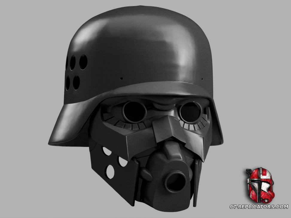 JIN ROH The Wolf Brigade - Panzer Cop Helmet 1;1 Cosplay Replica