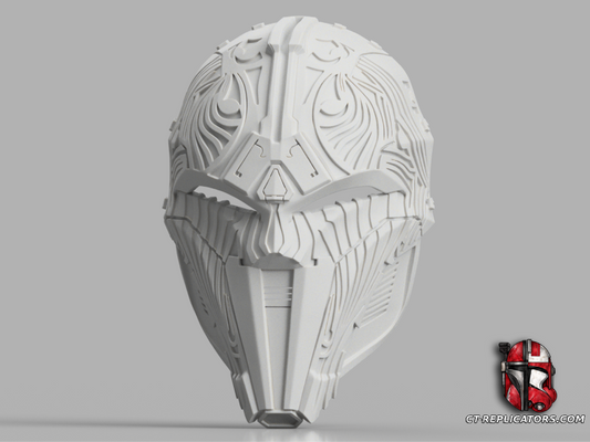 STL 3D Print Files Sith Acolyte Mask Star Wars 1:1 Cosplay Replica