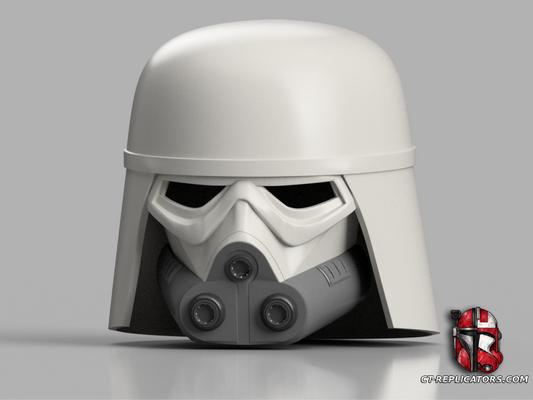 The Mandalorian and Grogu - Snowtrooper Helmet - Cosplay 1:1 Replica
