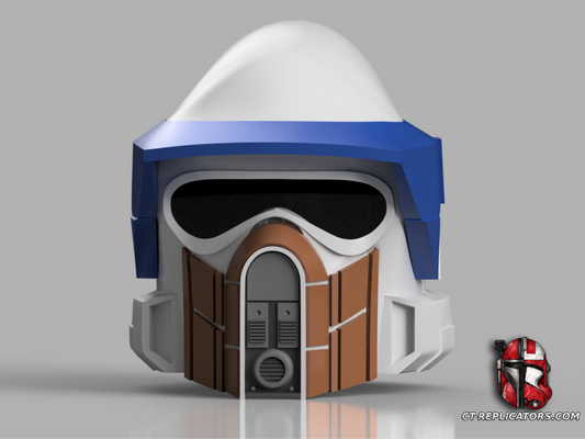 STL 3D Print Files Realistic ARF Clone Trooper Helmet 1:1 Cosplay Replica
