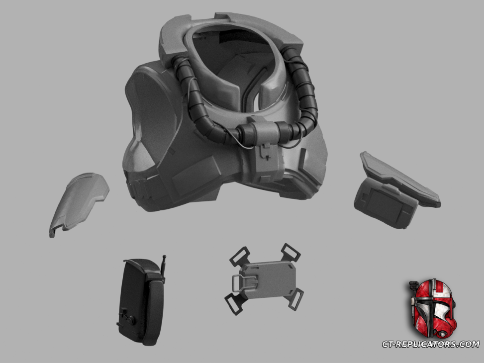 Helldivers 2 - O-3 Free Spirit Armor Cosplay 1:1 Replica