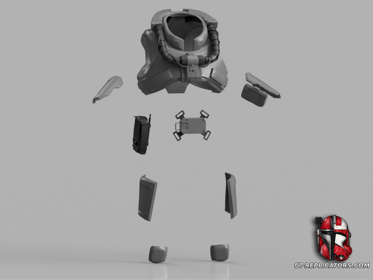 Helldivers 2 - O-3 Free Spirit Armor Cosplay 1:1 Replica