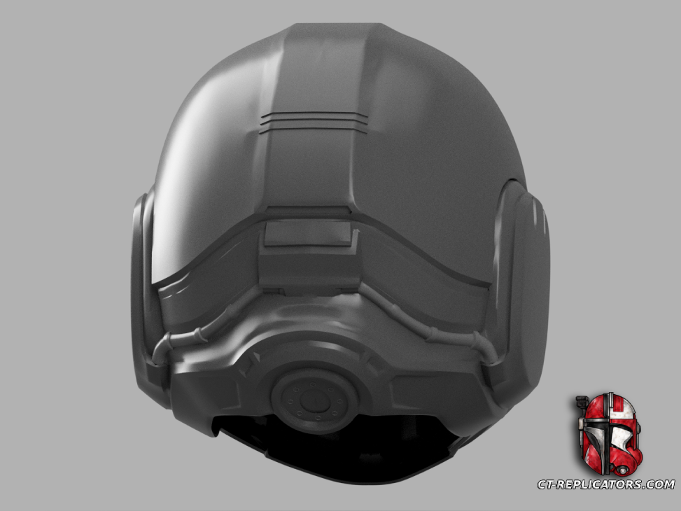 STL 3D Print Files Helldivers 2 - O-3 Free Spirit Helmet Cosplay 1:1 Replica