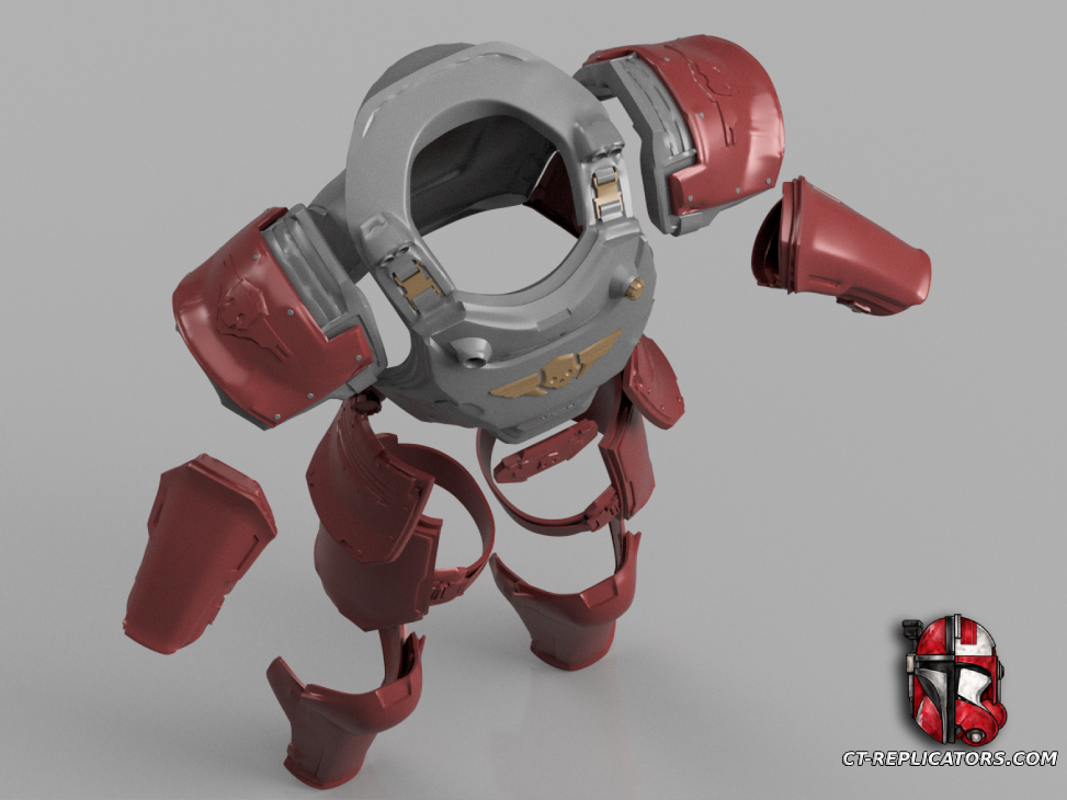 Helldivers 2 - O-44 Bonded Pilot Armor Cosplay 1:1 Replica