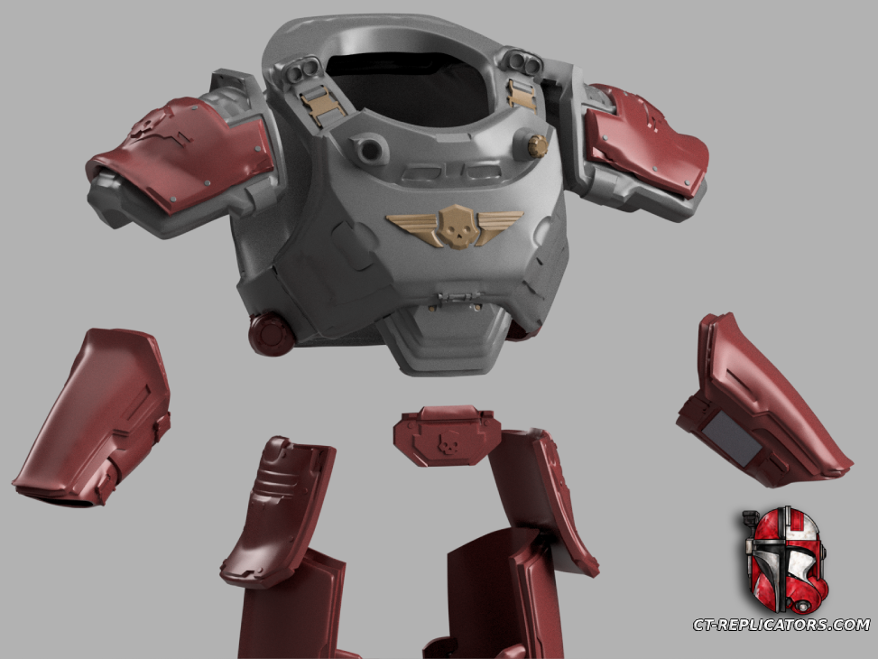 Helldivers 2 - O-44 Bonded Pilot Armor Cosplay 1:1 Replica