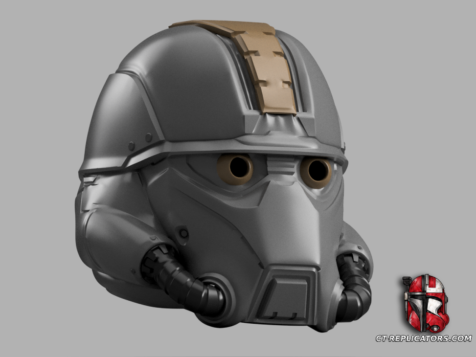 Helldivers 2 - O-44 Bonded Pilot Helmet Cosplay 1:1 Replica