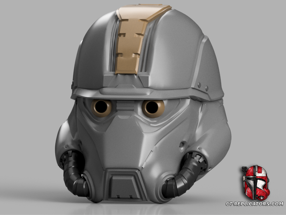 Helldivers 2 - O-44 Bonded Pilot Helmet Cosplay 1:1 Replica