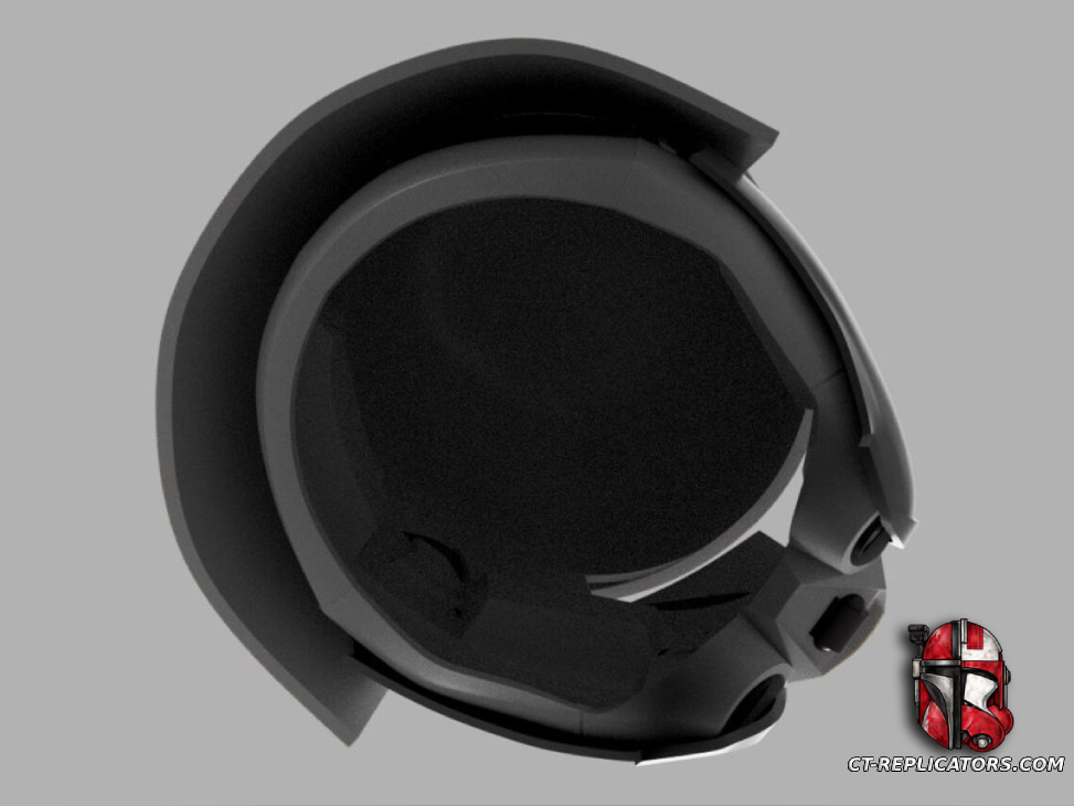 Clone Commander Bacara Phase 2 TCW Animated Bad Batch Helmet 1:1 Star Wars Cosplay