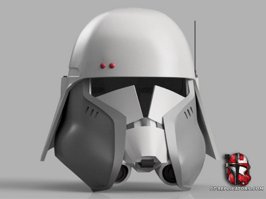 STL 3D Print Files Clone Commander Bacara Phase 2 TCW Animated Bad Batch Helmet 1:1 Star Wars Cosplay