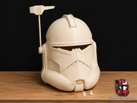 Commander Wolf Wolffe Season 4-7 Animated Clone Trooper Helmet TCW Phase 2 Star Wars Cosplay