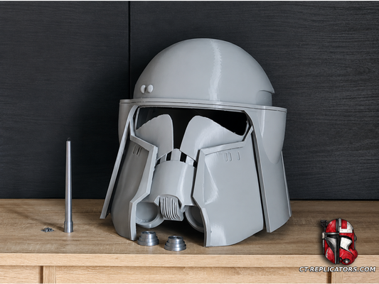 Clone Commander Bacara Phase 2 ROTS Helmet Star Wars Cosplay
