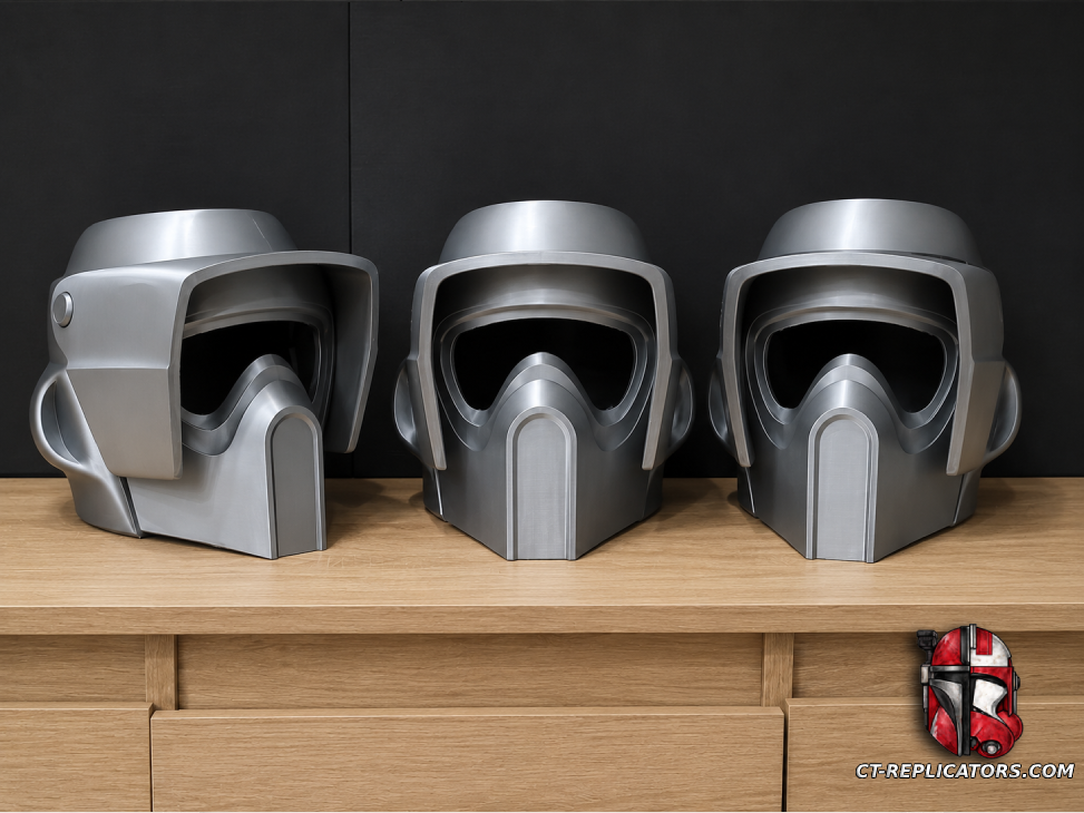 Scout Trooper Helmet ROTJ BF2 The Mandalorian Star Wars Cosplay