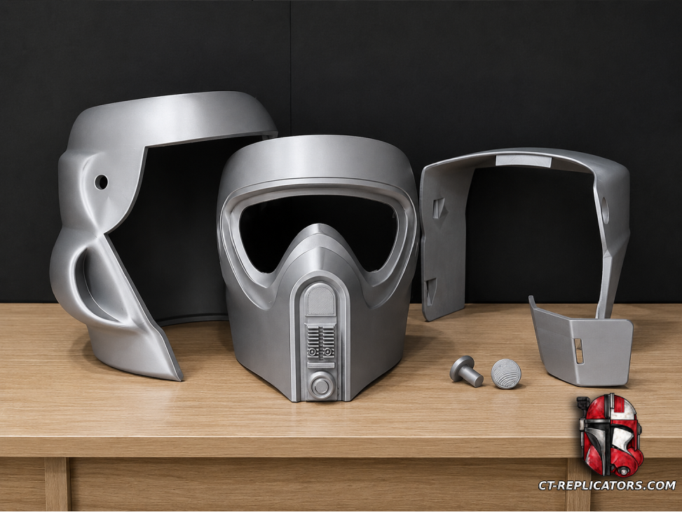 Scout Trooper Helmet ROTJ BF2 The Mandalorian Star Wars Cosplay