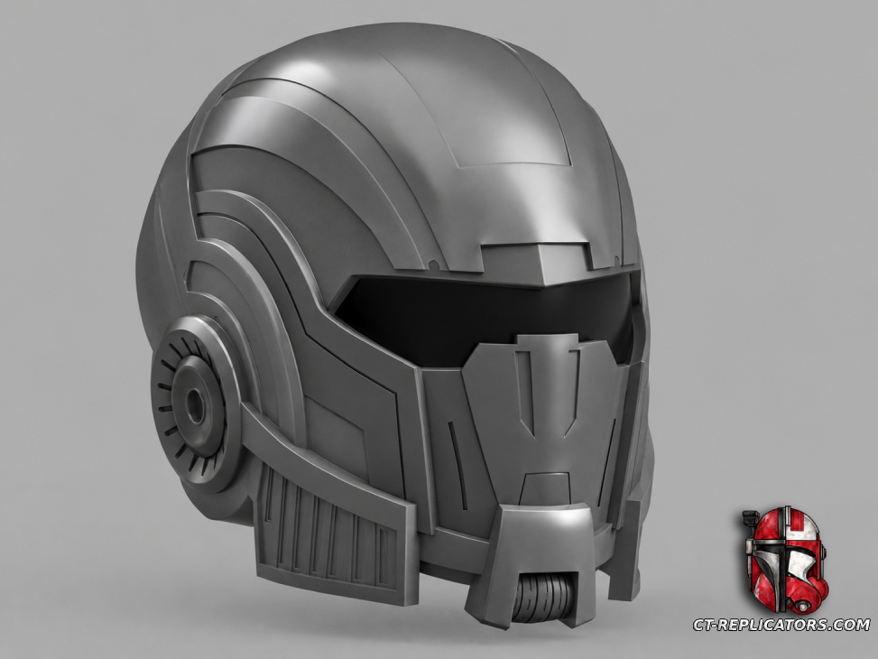 STL 3D Print FIles Mass Effect 3 N7 Helmet 1:1 Cospay Replica