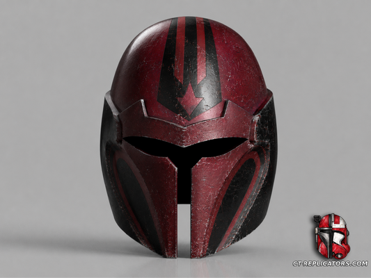 STL 3D Print Files Maul Rook Kast Mandalorian Helmet 1:1 Cosplay Replica