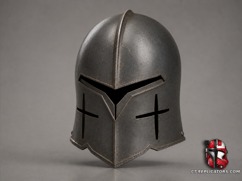 STL 3D Print Files Dark Fantasy Templar Helmet 1:1 Cosplay Replica