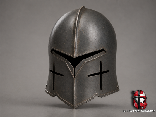 STL 3D Print Files Dark Fantasy Templar Helmet 1:1 Cosplay Replica