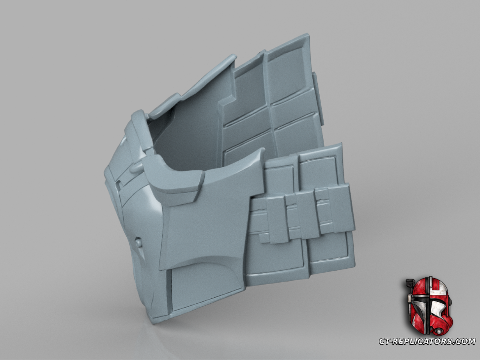 STL 3D Print Files Sub Zero Mortal Kombat Mask 1:1 Cosplay Replica