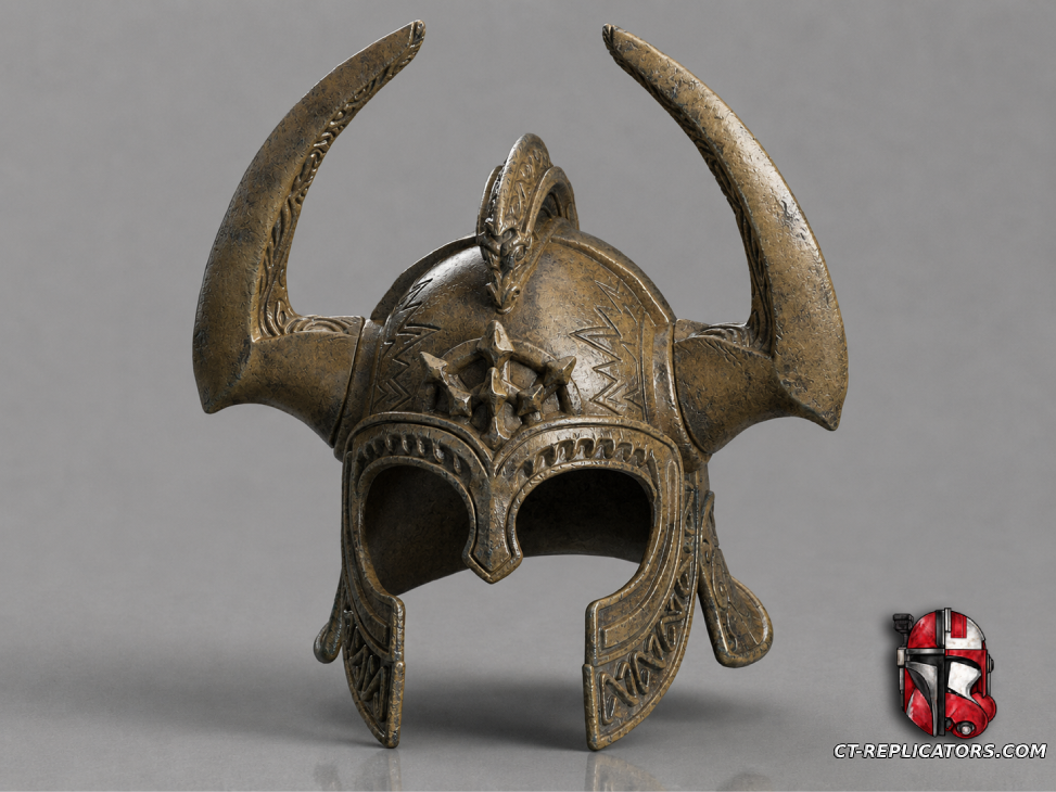 LOTR Hobbit The Helmet of King The War of the Rohirrim 1:1 Cosplay Replica