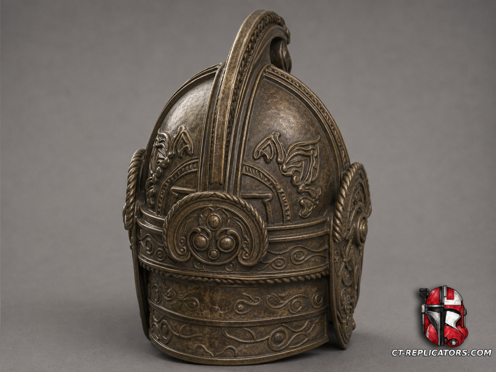 STL 3D Print Files LOTR Hobbit King Théoden Helmet 1:1 Cosplay Replica
