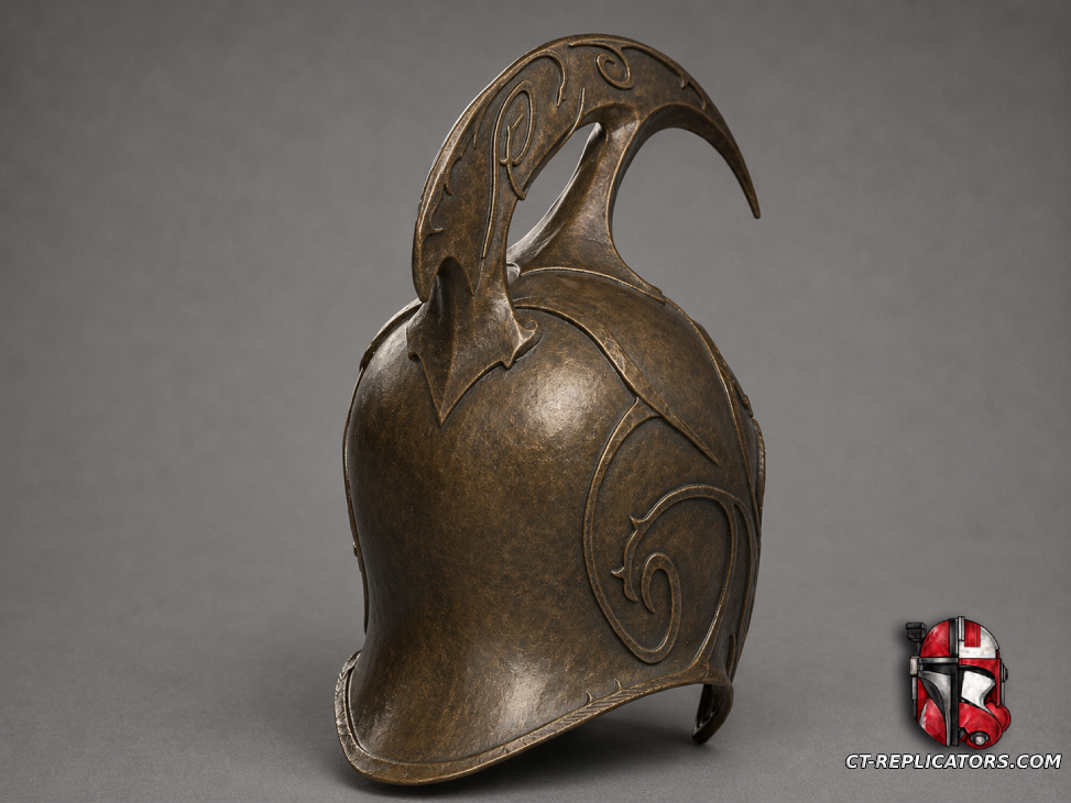 STL 3D Print Files LOTR Hobbit High Elven War Helmet 1:1 Cosplay Replica