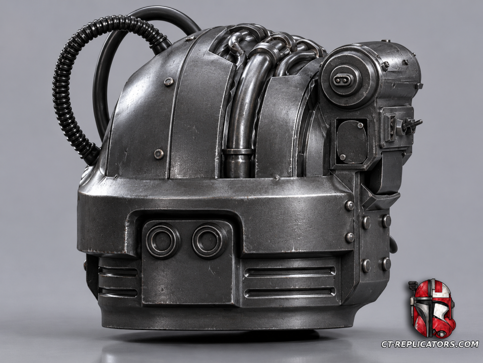 Tech Marine Helmet Iron Hands SM2 1:1 Cosplay Replica
