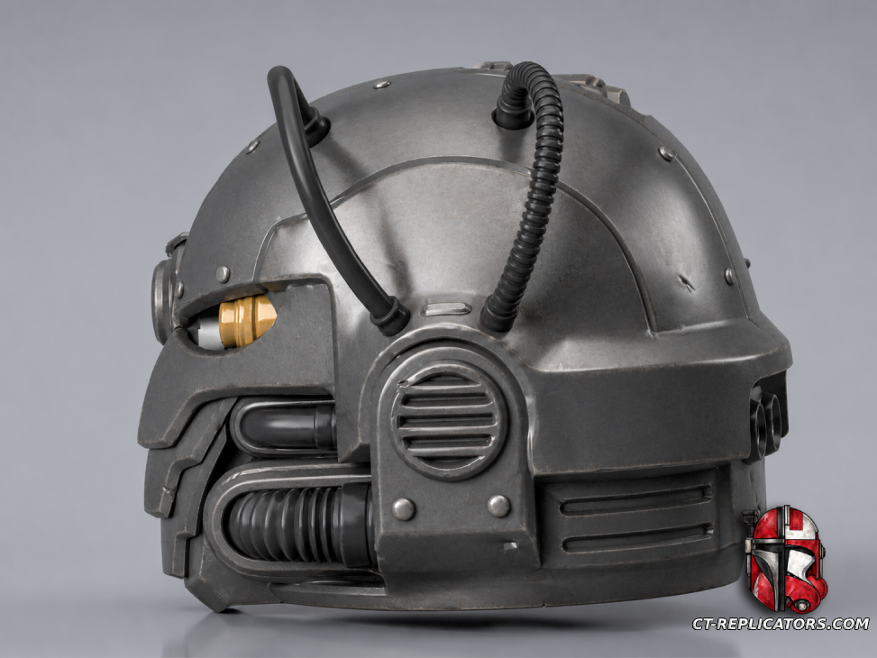 Tech Marine Helmet Iron Hands SM2 1:1 Cosplay Replica