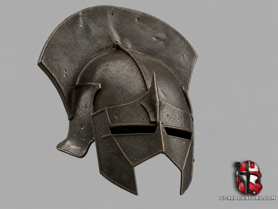 STL 3D Print Files LOTR Hobbit URUK-HAI PIKESMANS Helmet 1:1 Cosplay Replica