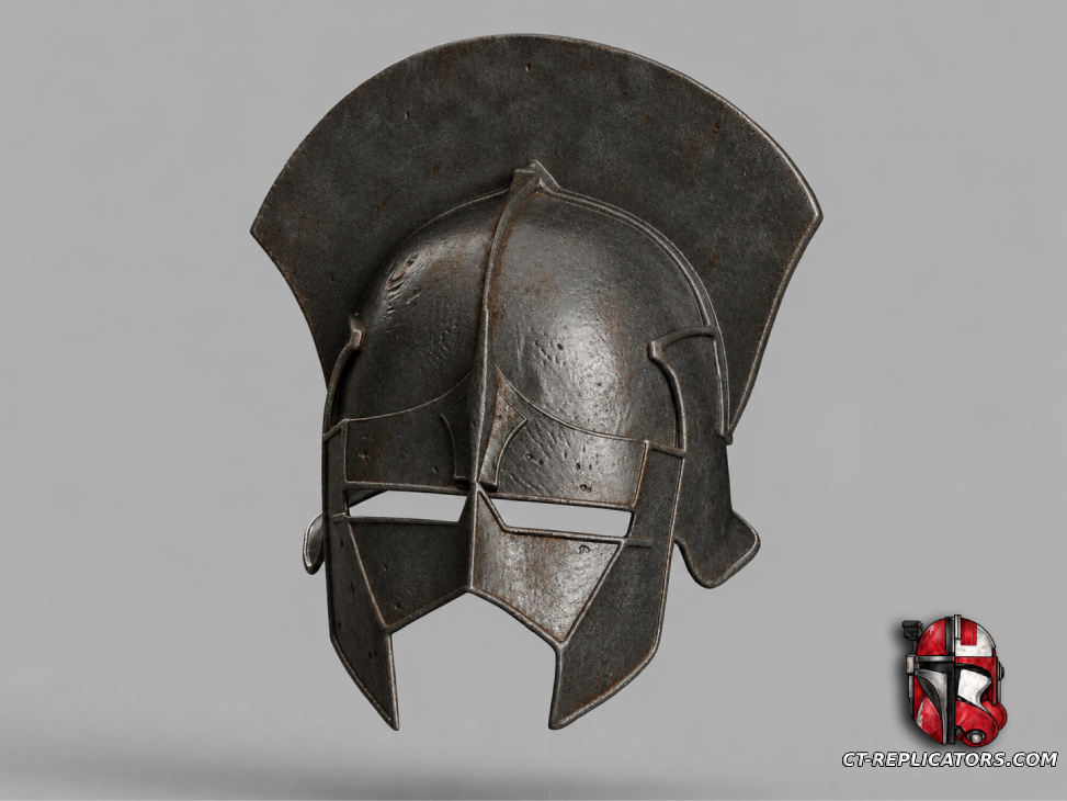 STL 3D Print Files LOTR Hobbit URUK-HAI PIKESMANS Helmet 1:1 Cosplay Replica