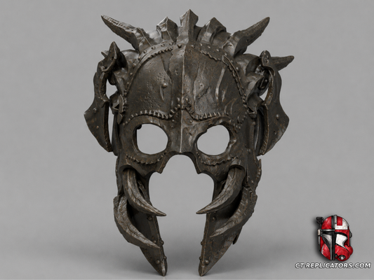 STL 3D Print Files LOTR Hobbit ORC-HIDE Helmet 1:1 Cosplay Replica