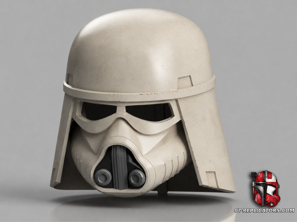 STL 3D Print Files SWTOR Tundra Enforcer Helmet 1:1 Cosplay Replica