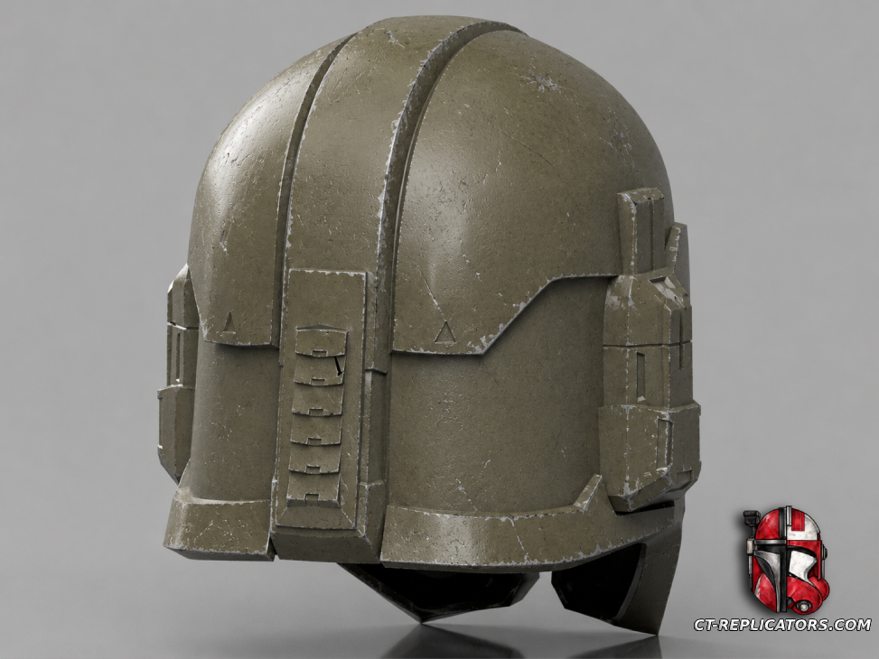 STL 3D Print Files SWTOR Heavy Mandalorian Helmet 1:1 Cosplay Replica