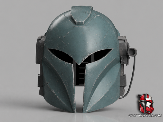 SWTOR Mandalorian Commander Helmet 1:1 Cosplay Replica