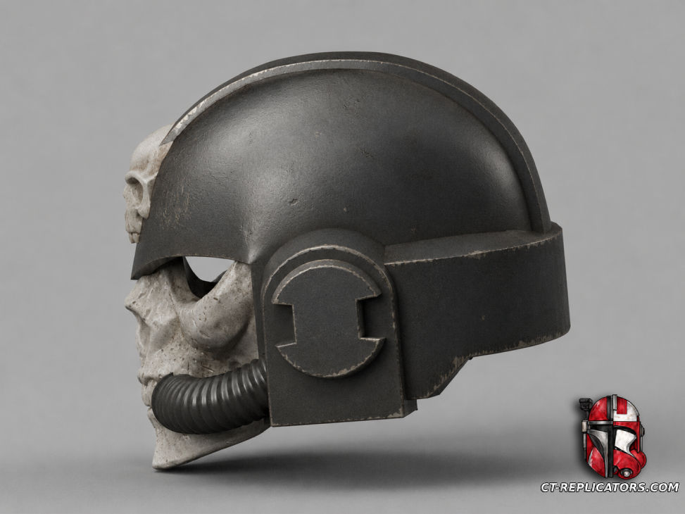 STL 3D Print Files Merek Grimaldus Armageddon Helmet 1:1 Cosplay Replica