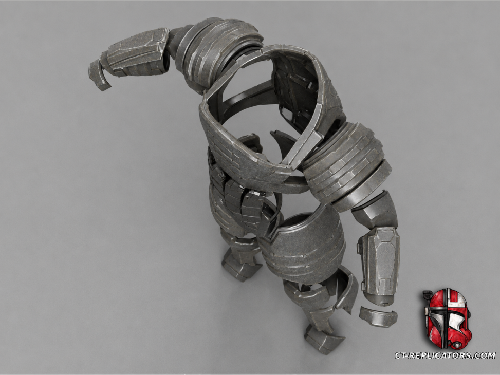 STL 3D Print Files Helldivers 2 FS-55 Destroyer Armor Diy Kit Cosplay 1:1