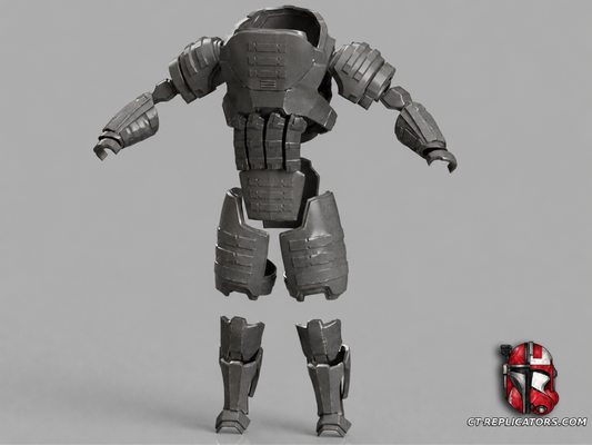 STL 3D Print Files Helldivers 2 FS-55 Destroyer Armor Diy Kit Cosplay 1:1