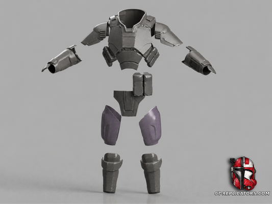 STL 3D Print Files Helldivers 2 FS-11 EXECUTIONER Armor Replica Cosplay 1:1