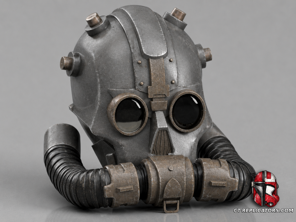 STL 3D Print Files Skitarii RANGER Helmet 1:1 Cosplay Replica