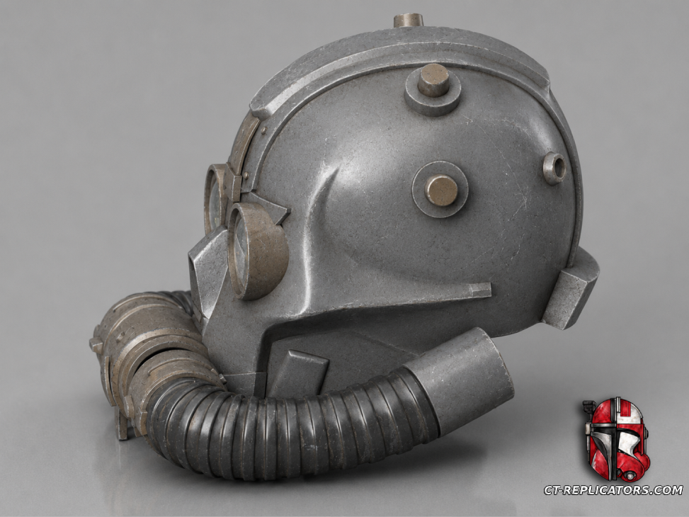STL 3D Print Files Skitarii RANGER Helmet 1:1 Cosplay Replica