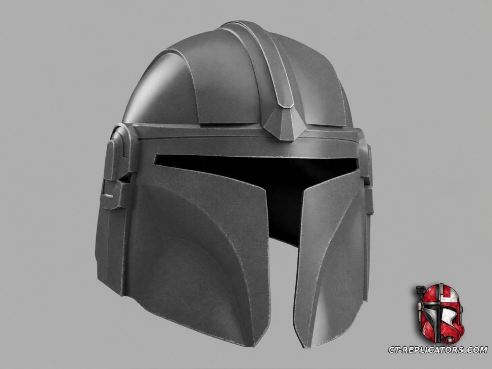 STL 3D Print Files SWTOR Nomad Mandalorian Helmet 1:1 Cosplay Replica