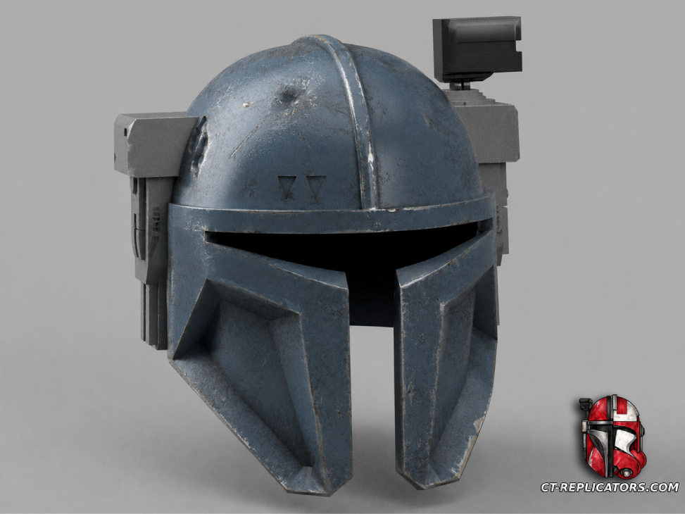 Paz Vizsla Heavy Mandalorian Helmet (The Mandalorian Tv series) most accurate realistic quality! Star Wars Cosplay
