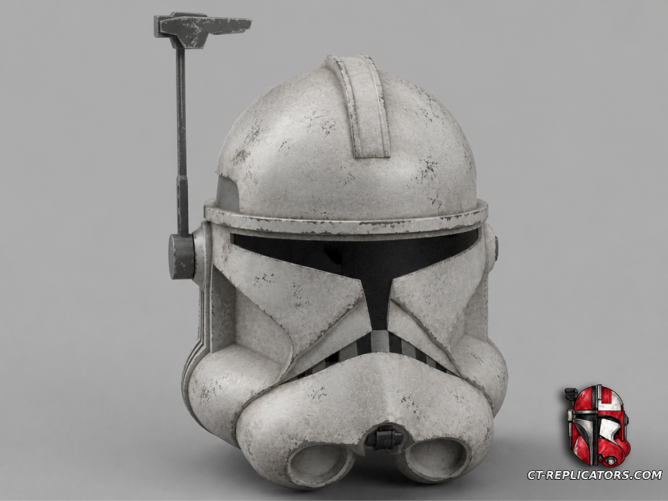 STL 3D Print Files Captain Rex Hot Toys type Phase 2 Helmet ROTS (Commander) Star Wars Cosplay