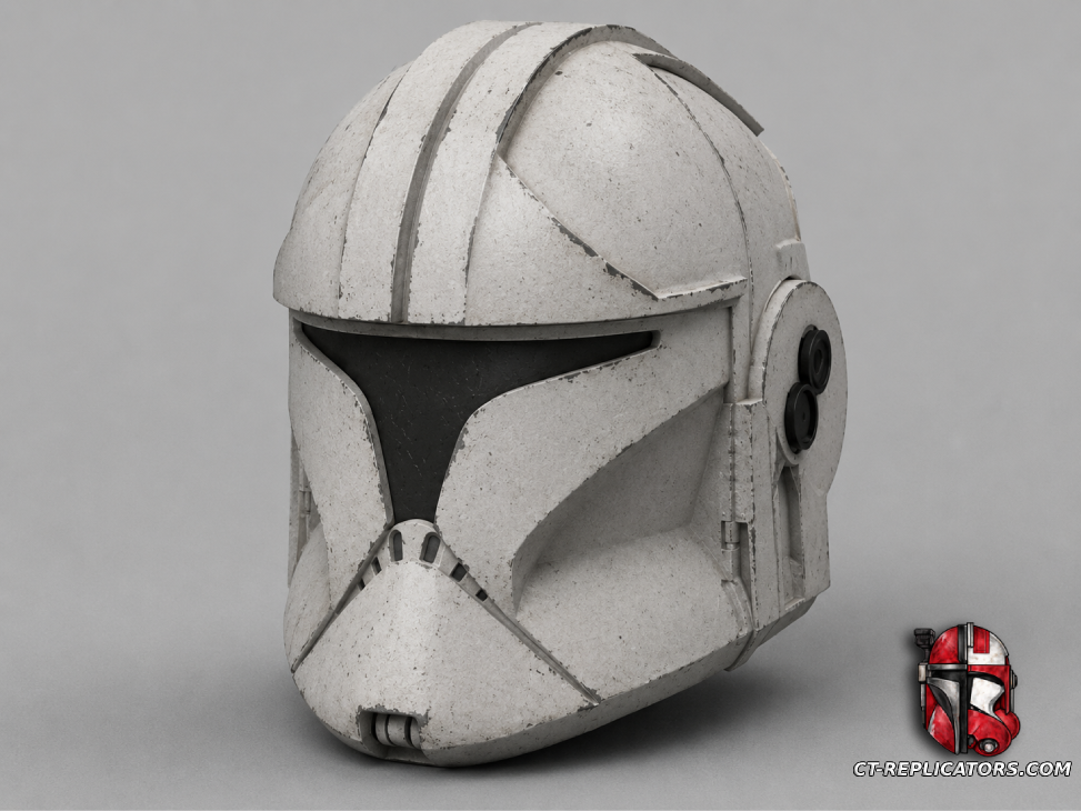 STL 3D Print FIles Pilot Clone Trooper Helmet Phase 1 AOTC Star Wars 1:1 Cosplay Replica